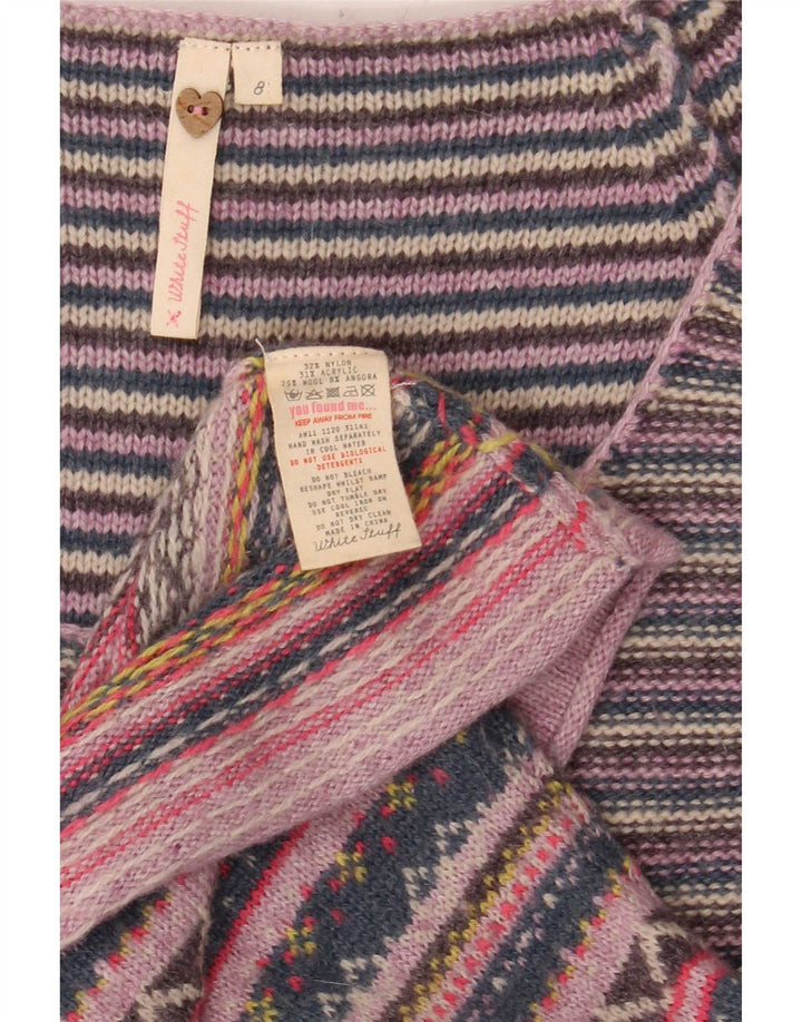 White Stuff Dame Jumper Dress UK 8 Small Multicolored Striped