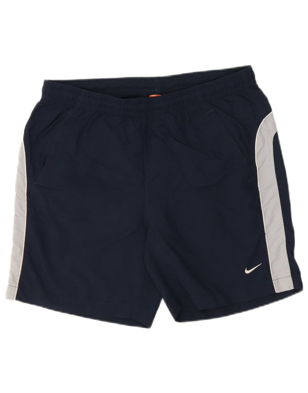 Nike Badeshorts til mænd Medium Marineblå Colourblock Polyester