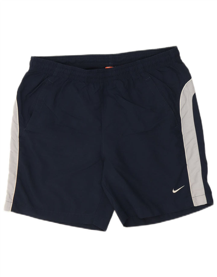 Nike Badeshorts til mænd Medium Marineblå Colourblock Polyester