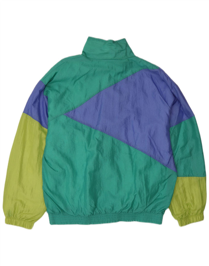 Sergio Tacchini Herre træningsdragt Topjakke IT 50 Medium Grøn Colourblock