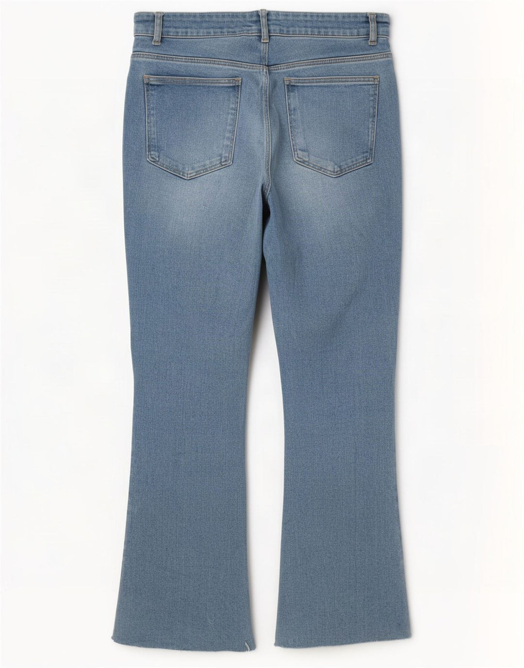 Zara Dame Bootcut Jeans EU 42 Large W32 L25 Blå