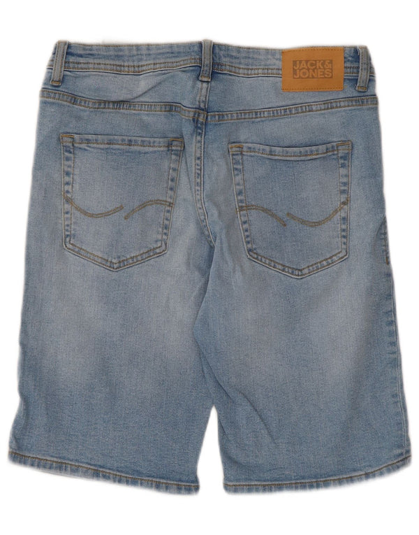 Jack & Jones Boys denimshorts 12-13 år W32 Blue Cotton