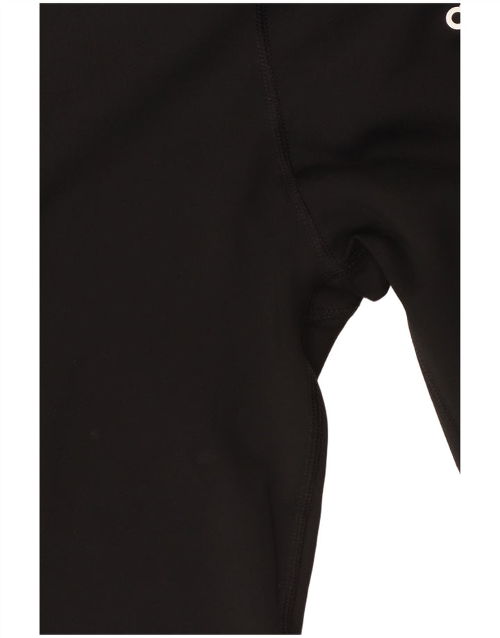 Adidas Womens Climalite Leggings UK 12/14 Medium Black Polyester