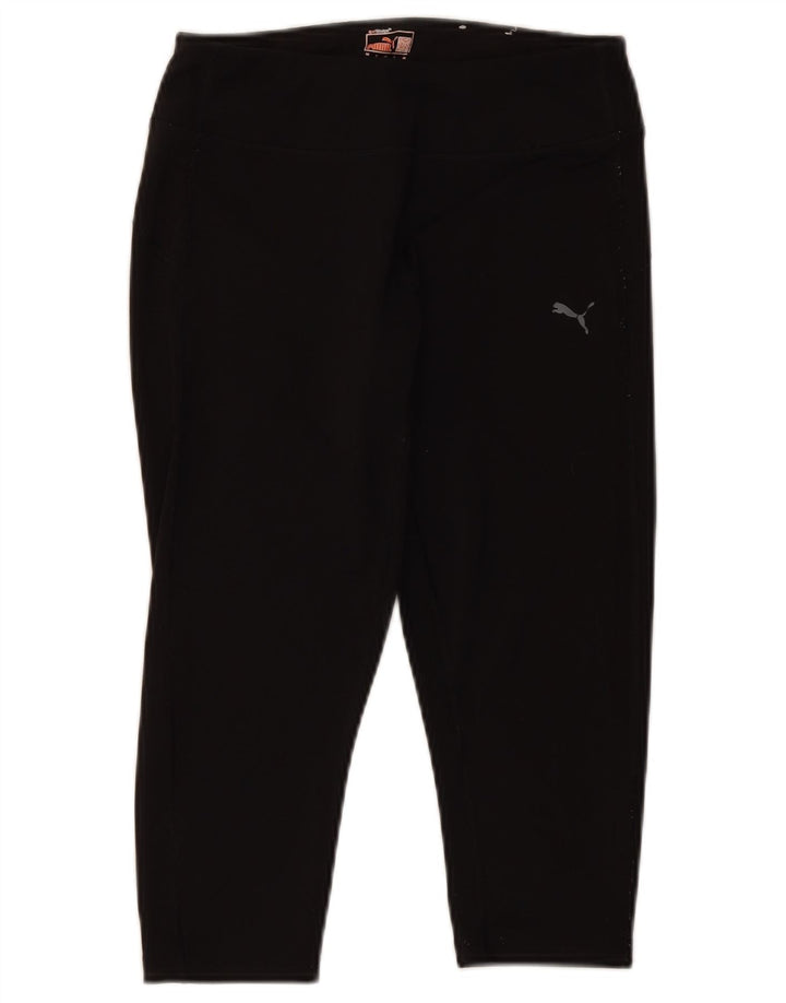 Puma Capri Leggings til kvinder UK 12 Medium Sort