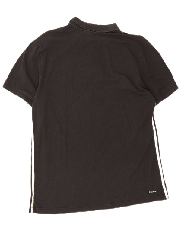 Adidas Herre Climalite Polo Shirt XL Sort Bomuld
