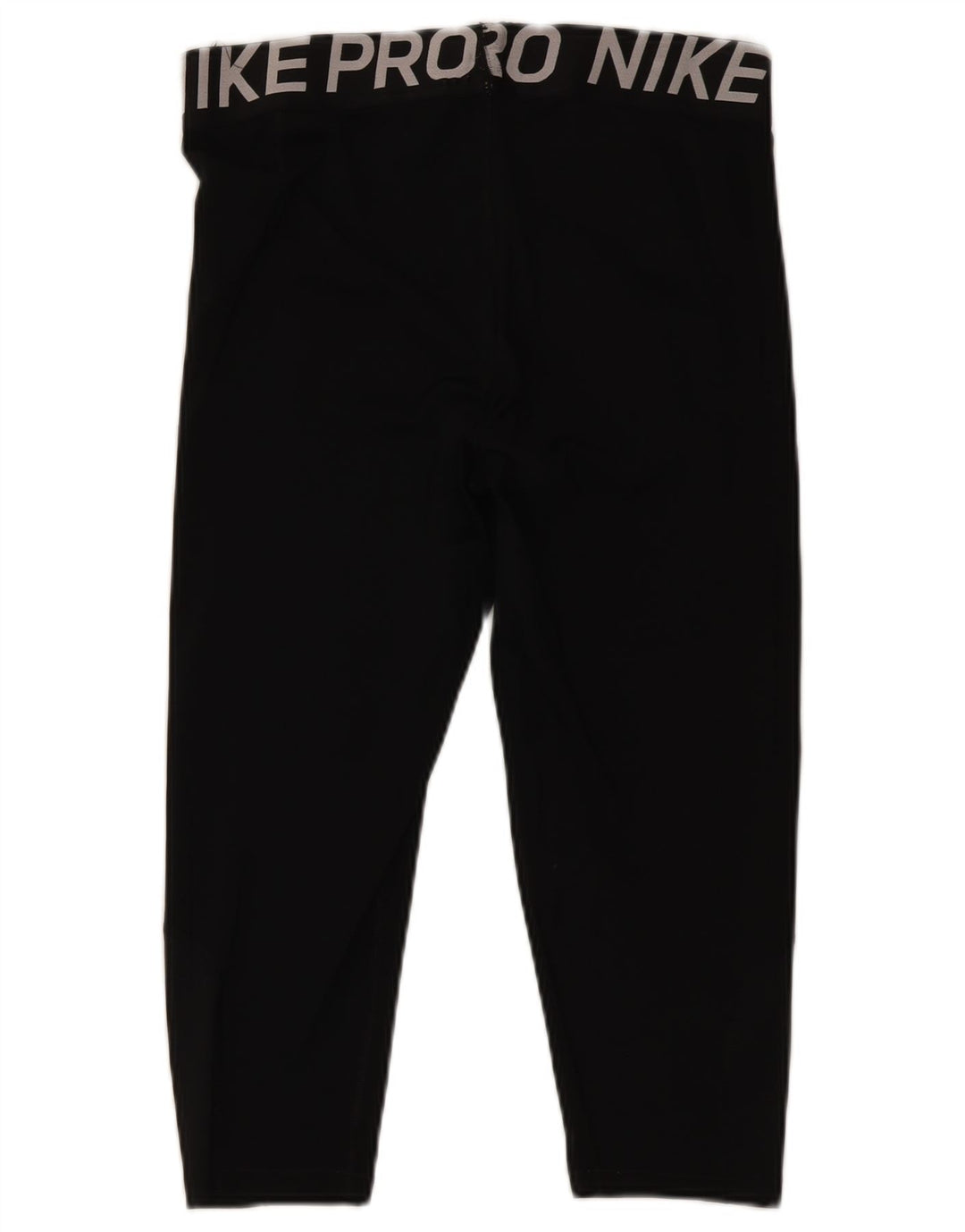 Nike Dame Dri Fit Capri Leggings UK 18 XL Sort Polyester