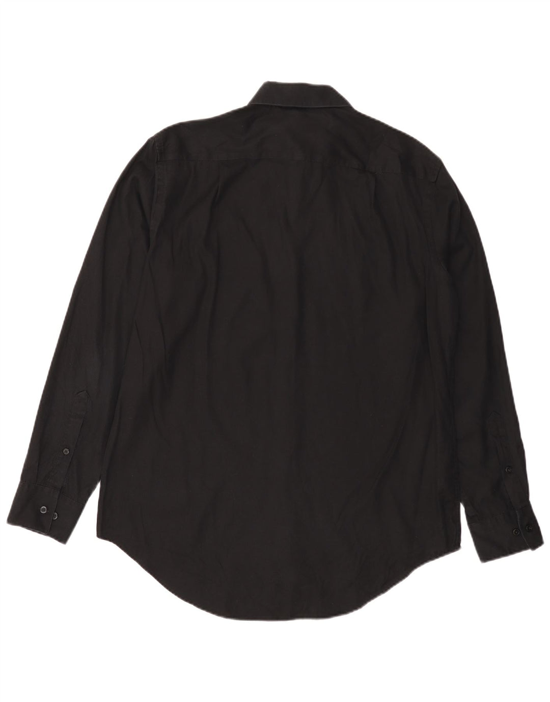 Calvin Klein Herre NON - IRON Shirt Størrelse 16 1/2 Stor sort nålestribe