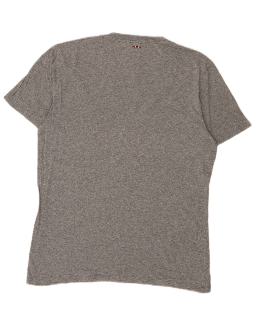 Napapijri Herre Geographic Graphic T-Shirt Top Medium Grey