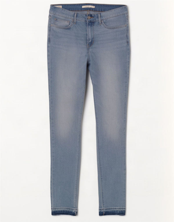Levi's Womens 711 Skinny Jeans W29 L31 Blue Cotton