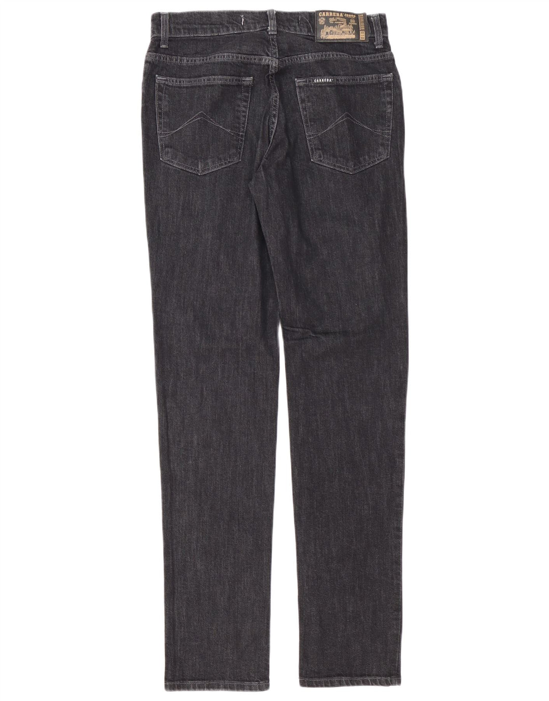 Carrera Dame 700 Straight Jeans W31 L34 Marineblå Bomuld