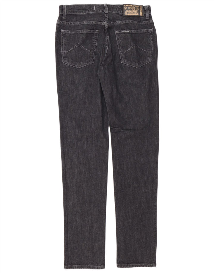 Carrera Dame 700 Straight Jeans W31 L34 Marineblå Bomuld