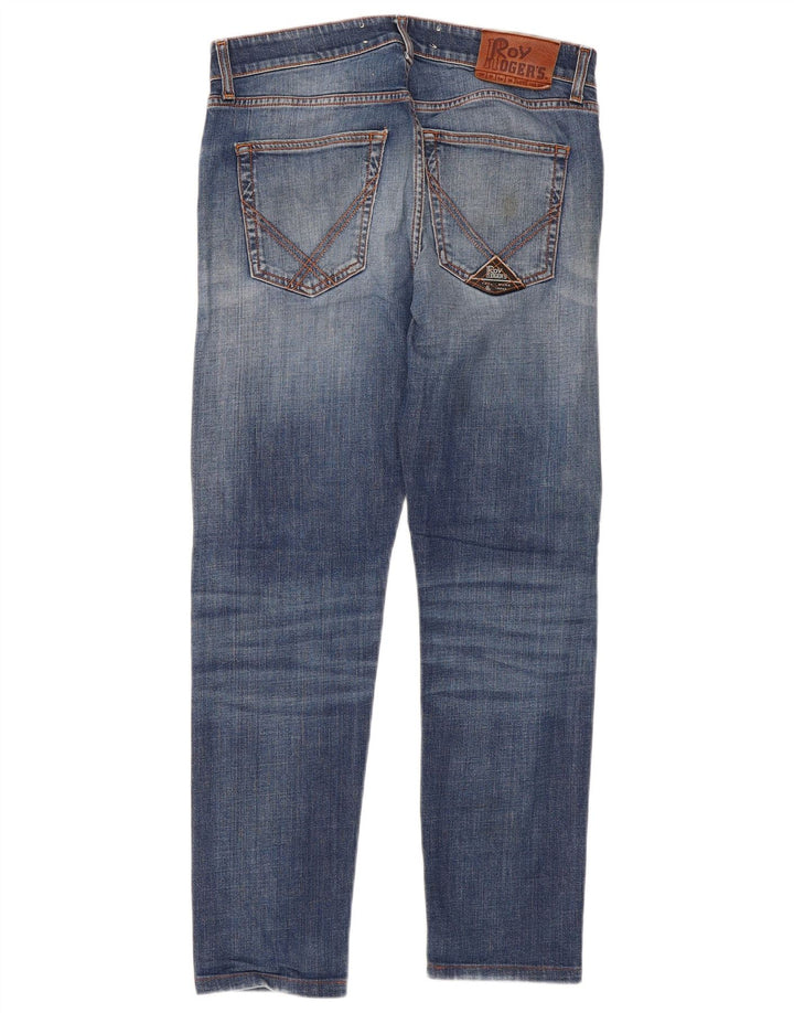 Roy Rogers Dame Slim Jeans W33 L33 Blå Bomuld