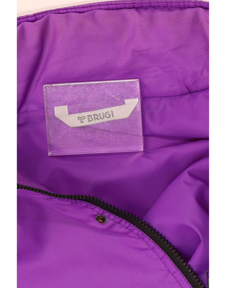 Brugi Regnjakke til mænd UK 44 2XL Lilla Colourblock Polyester