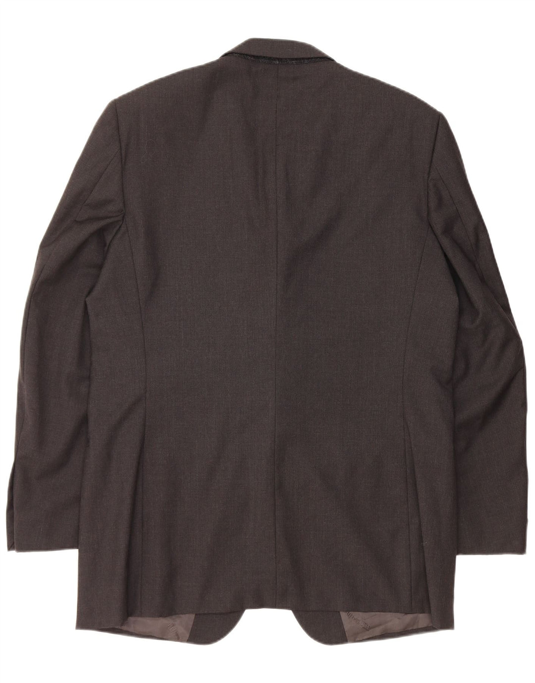 CARLO PIGNATELLI Herre 3-knaps blazerjakke UK 40 Stor sort uld