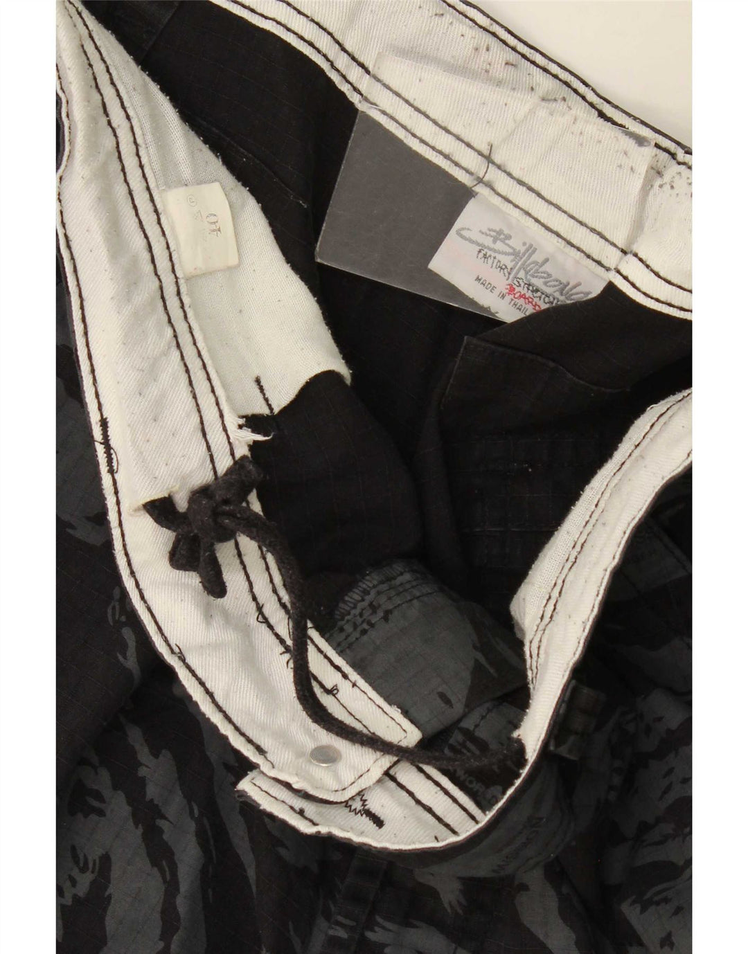 Billabong Herre Graphic Cargo Shorts W40 XL Grå Camouflage