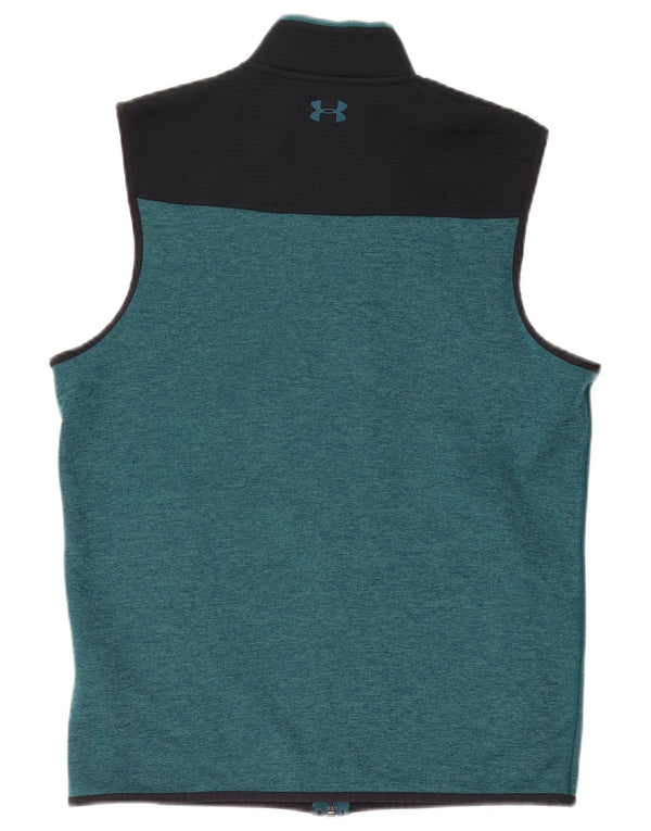 Under Armour Herre Ærmeløs træningsdragt Topjakke Medium Grøn Colourblock
