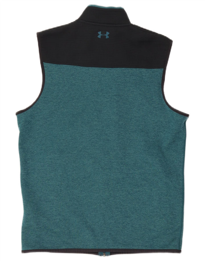 Under Armour Herre Ærmeløs træningsdragt Topjakke Medium Grøn Colourblock