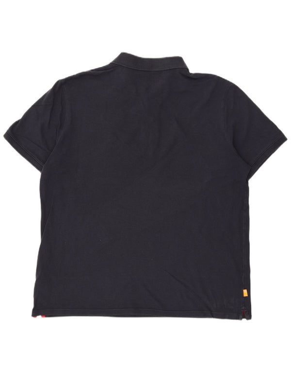 Timberland Herre Regular Fit Polo Shirt XL Navy Blue Bomuld