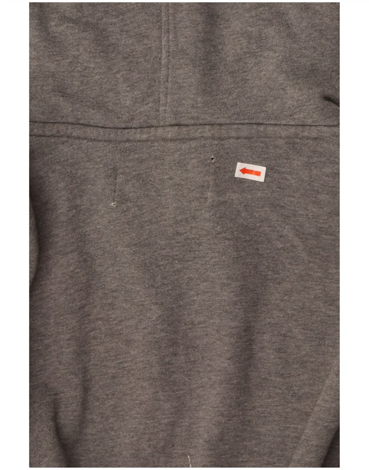 CALVIN KLEIN JEANS Mens Hoodie Jumper Medium Grey Cotton