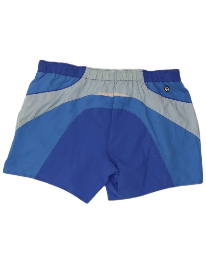 COLMAR Grafiske svømmeshorts til mænd IT 58 XL Blå Colourblock Polyester