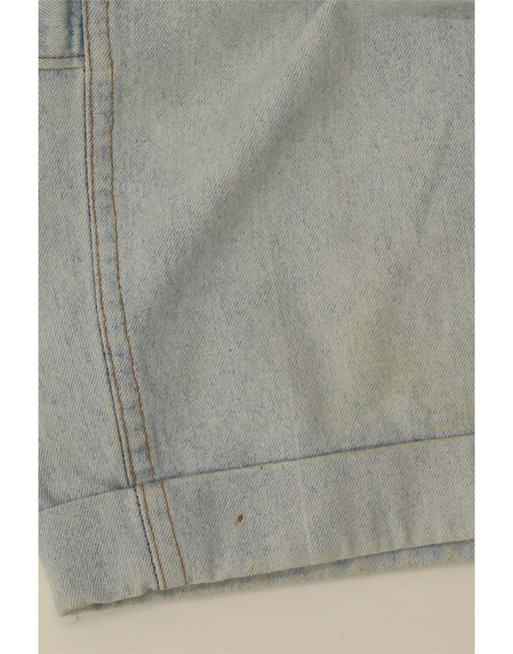 Casucci Dame Dungarees Denim Shorts IT 46 Large W32 Blue