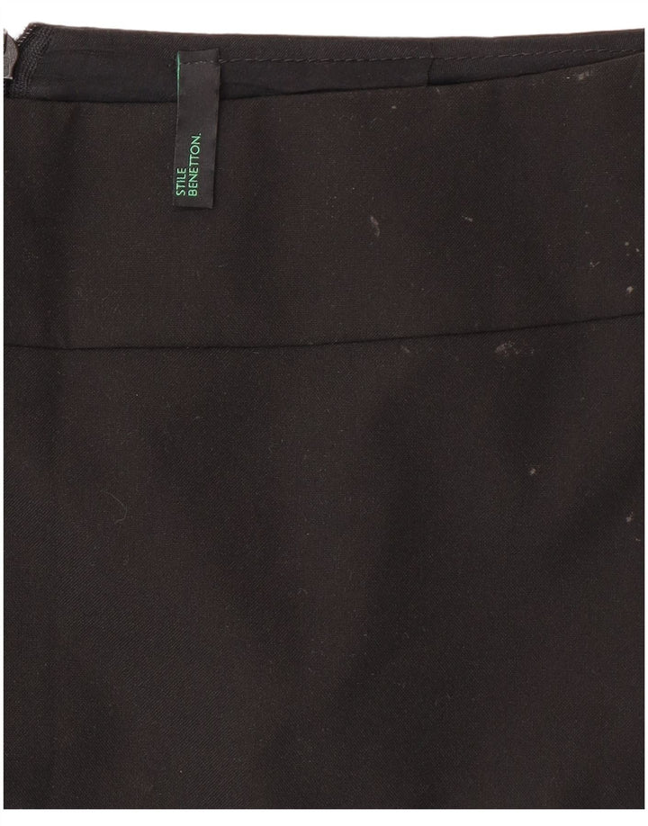 Benetton Pencil Nederdel til kvinder Medium W28 Sort