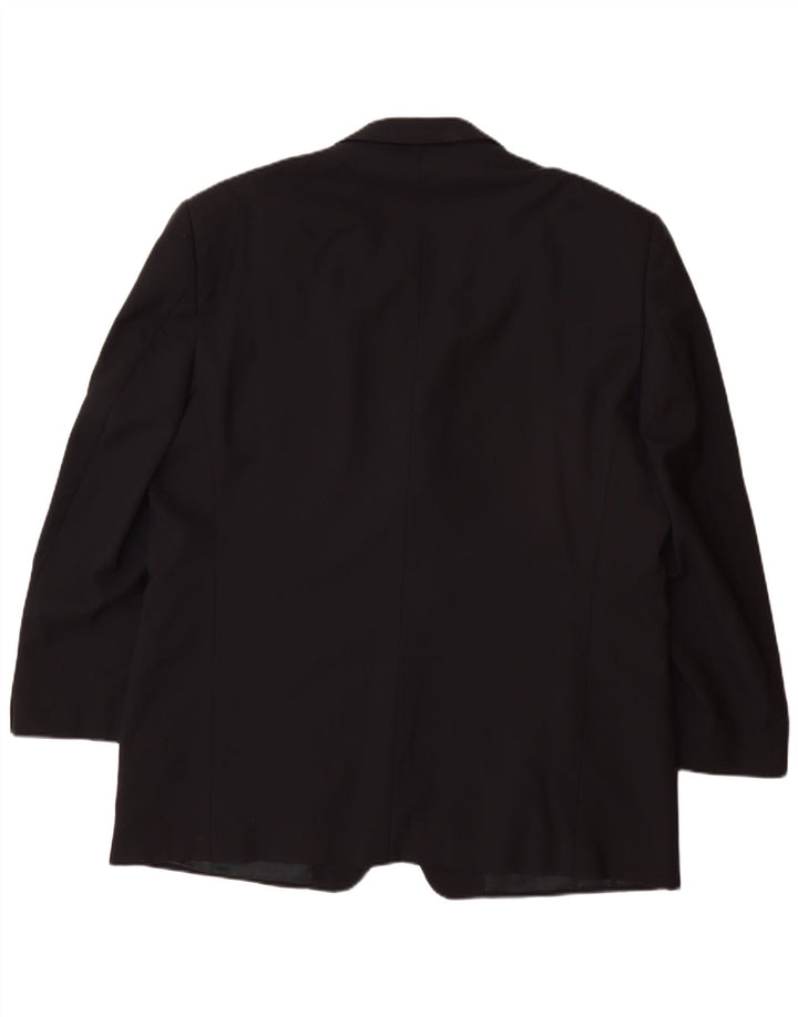 VERSACE Klassisk blazerjakke til mænd med 3 knapper UK 42 XL Marineblå