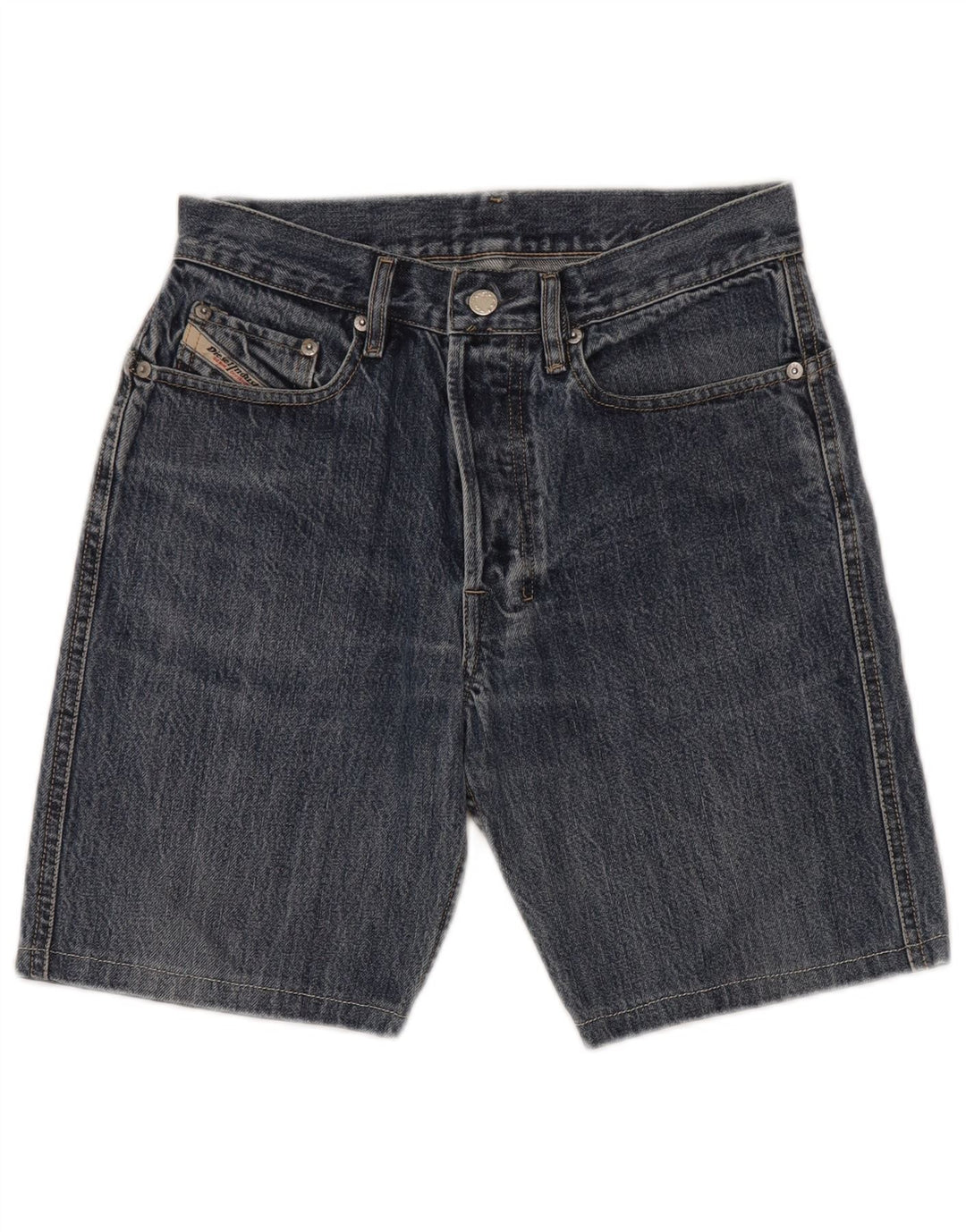 DIESEL Denimshorts til mænd W29 Små blå bomuld