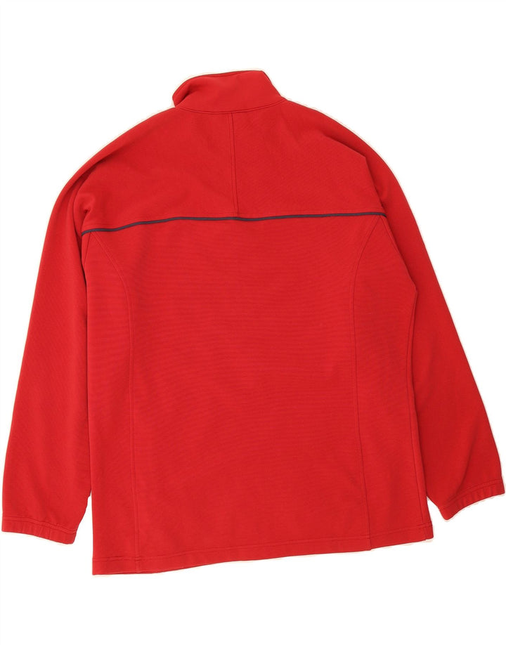 ASICS Mens Tracksuit Top Jacket Large Red Vintage Asics and Second-Hand Asics from Messina Hembry 