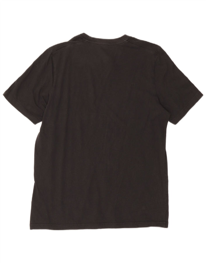 ADIDAS Herre Terrex Regular Fit grafisk T-shirt top mellem sort bomuld