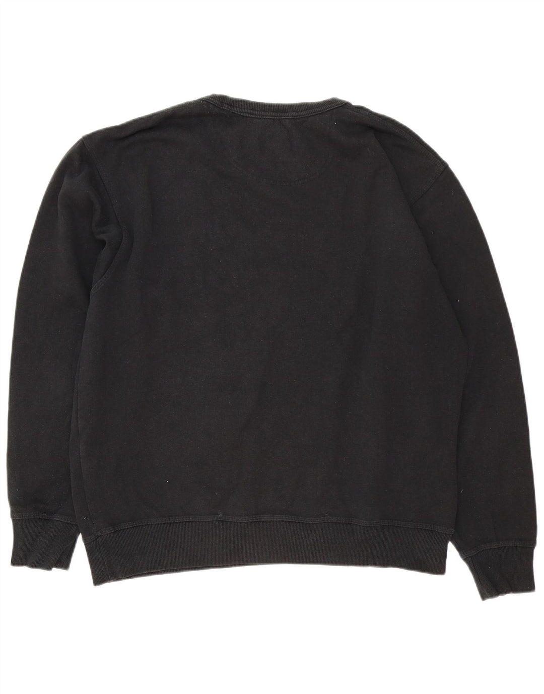 Champion Herre Sweatshirt Jumper Large Sort Bomuld