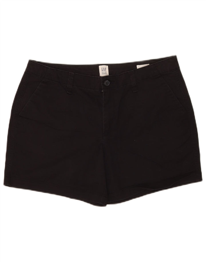 Gap Dame Chino Shorts US 10 Large W32 Sort Bomuld