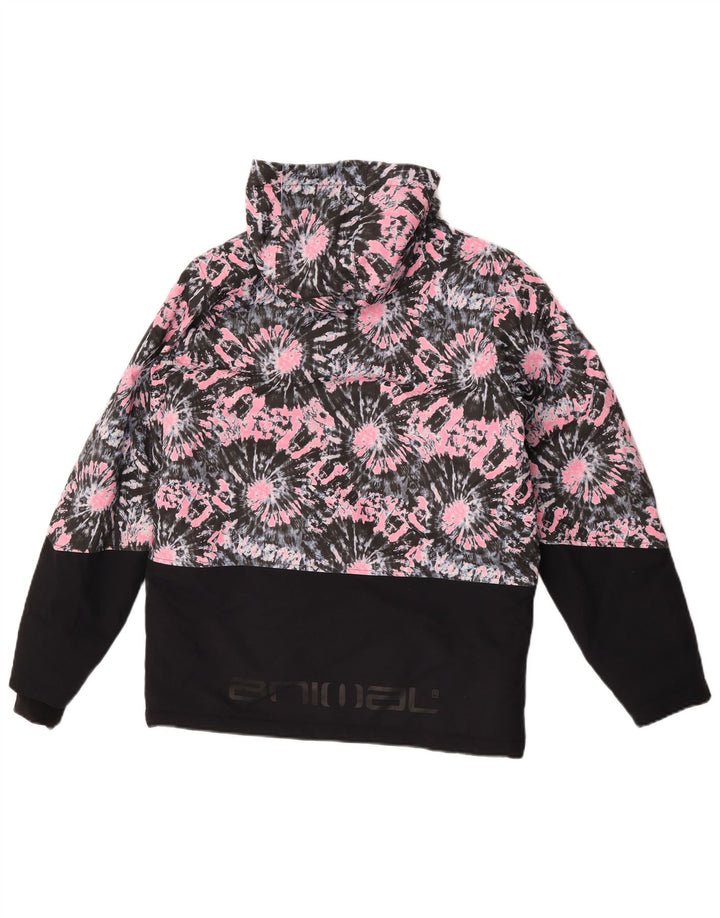 Animal Girls Grafisk Windbreaker Jacket 12-13 år Flerfarvet Tie Dye