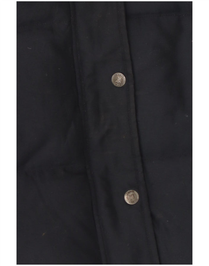 Besætningstøj Dame Polstret Gilet UK 14 Large Navy Blue Polyester