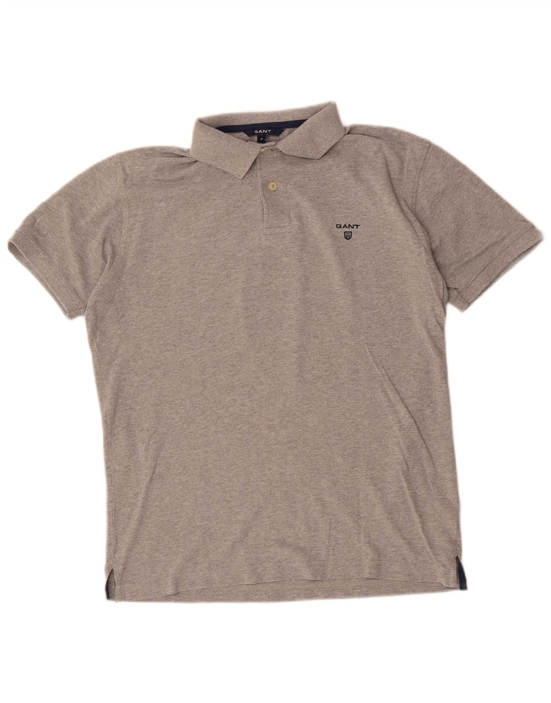 Gant herre poloshirt mellemgrå bomuld
