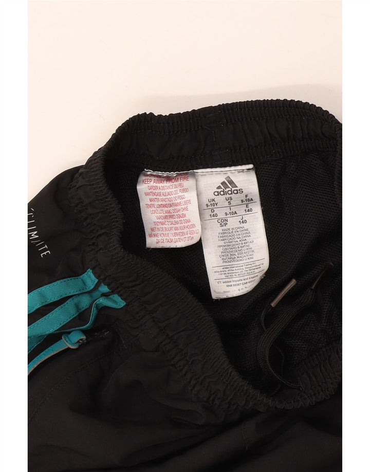 ADIDAS drenge Munster Rugby grafiske træningsdragt bukser 9-10 år sort