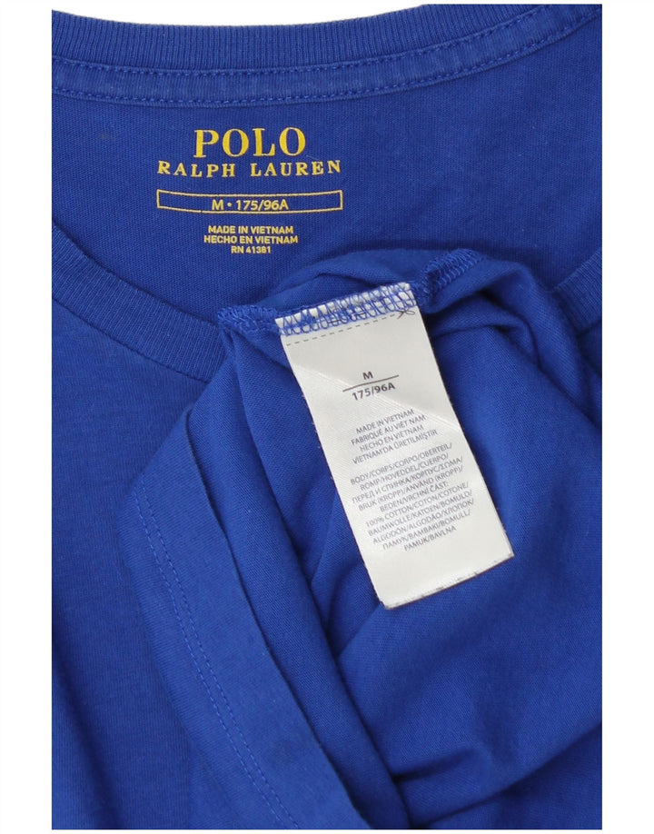 Polo Ralph Lauren Herre T-shirt Top Medium Blue Bomuld