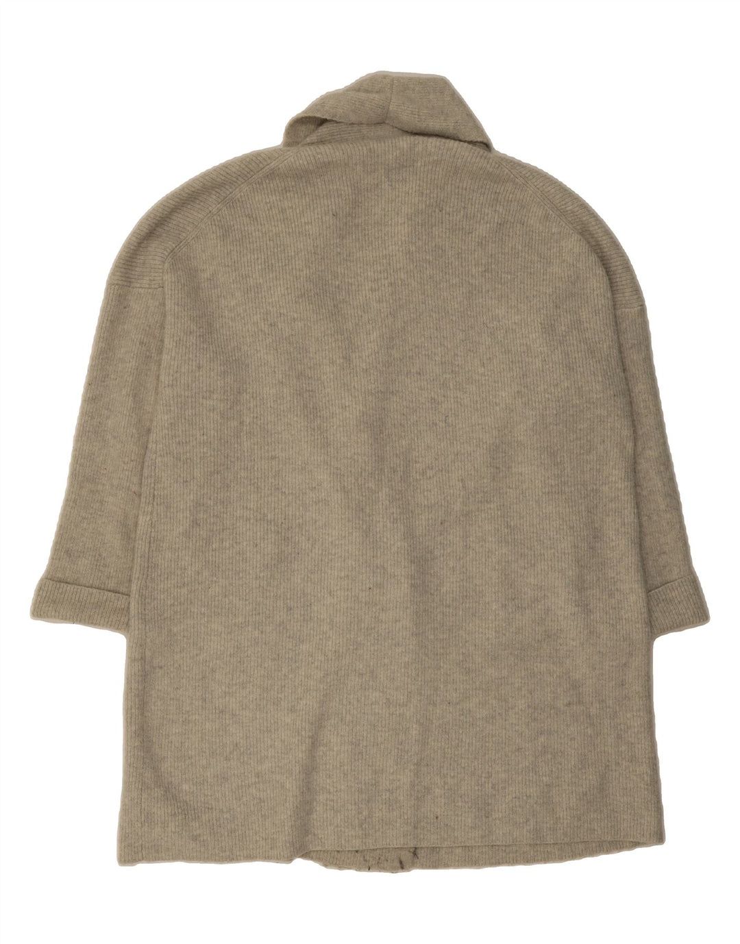 J. CREW Womens Oversized Longline Cardigan Sweater UK 20 2XL Grey Nylon Vintage J. Crew and Second-Hand J. Crew from Messina Hembry 