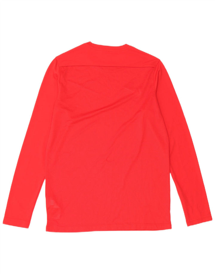 Nike Herre Dri Fit Top Langærmet Medium Rød Polyester