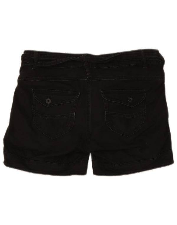 Tommy Hilfiger Kvinder Pegged Chino Shorts W29 Medium Sort Bomuld