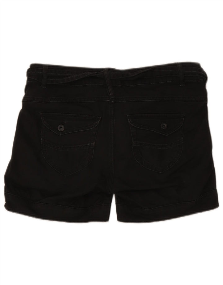 Tommy Hilfiger Kvinder Pegged Chino Shorts W29 Medium Sort Bomuld