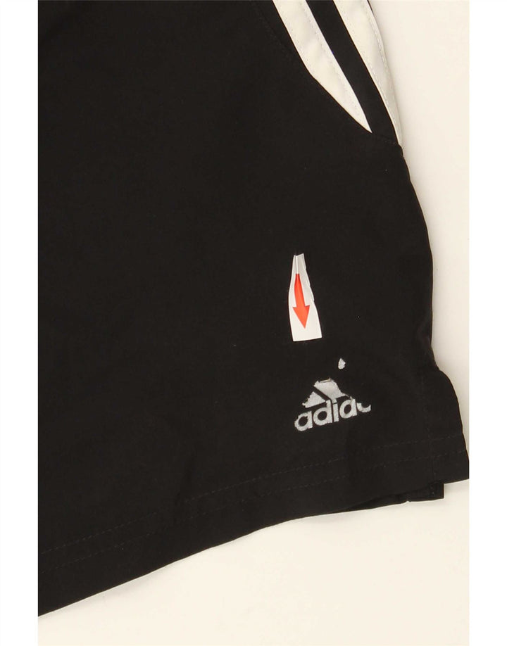 Adidas Womens Climacool Sports Shorts UK 12 Medium Black Polyester