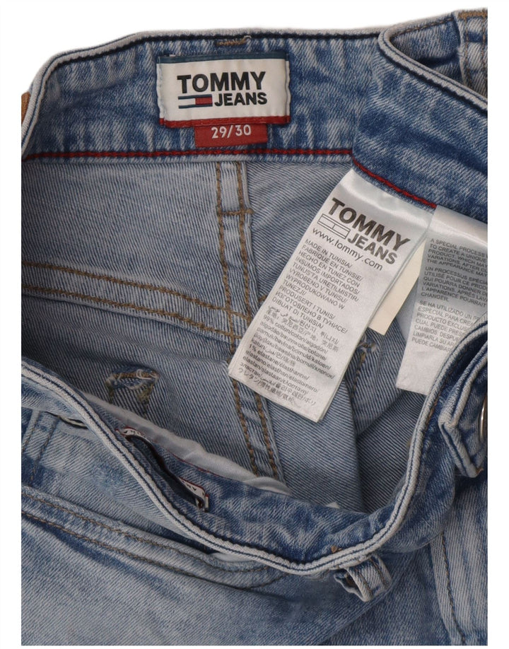 TOMMY HILFIGER Slim Jeans til mænd W29 L30 Blå Bomuld