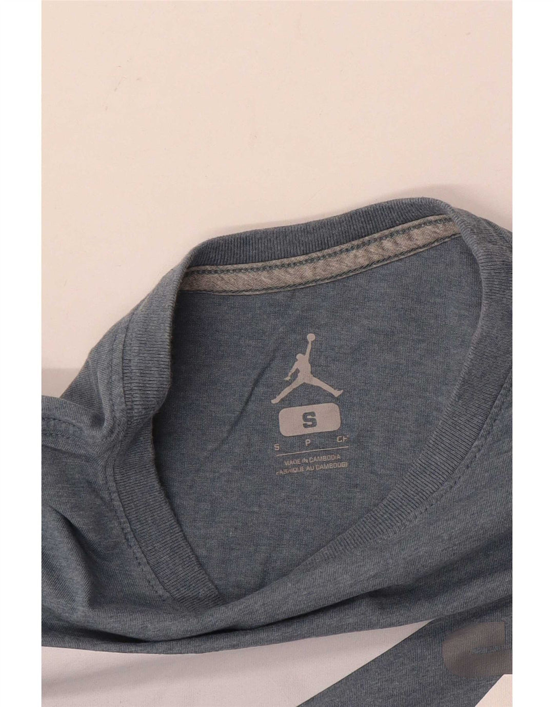 Jordan Herre grafisk T-shirt top lille grå