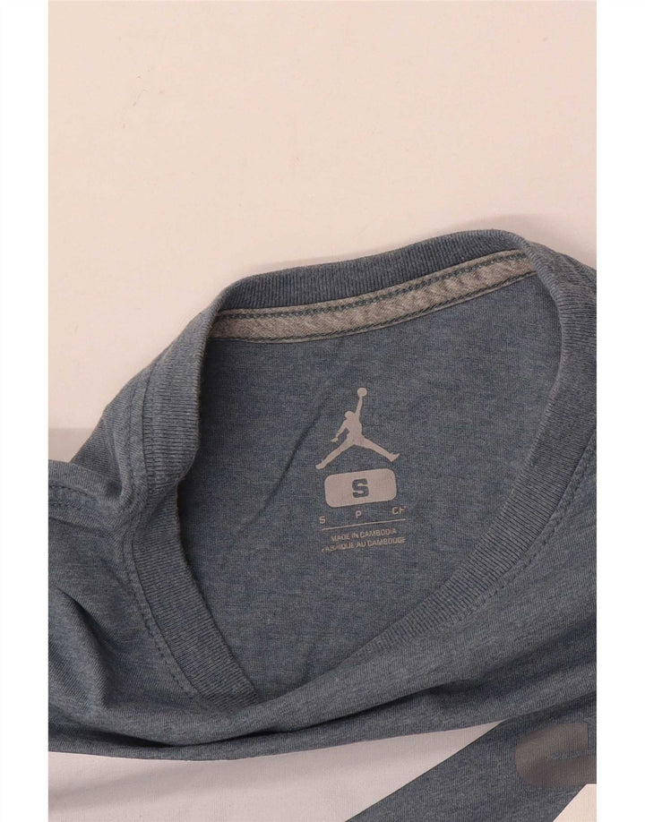Jordan Herre grafisk T-shirt top lille grå