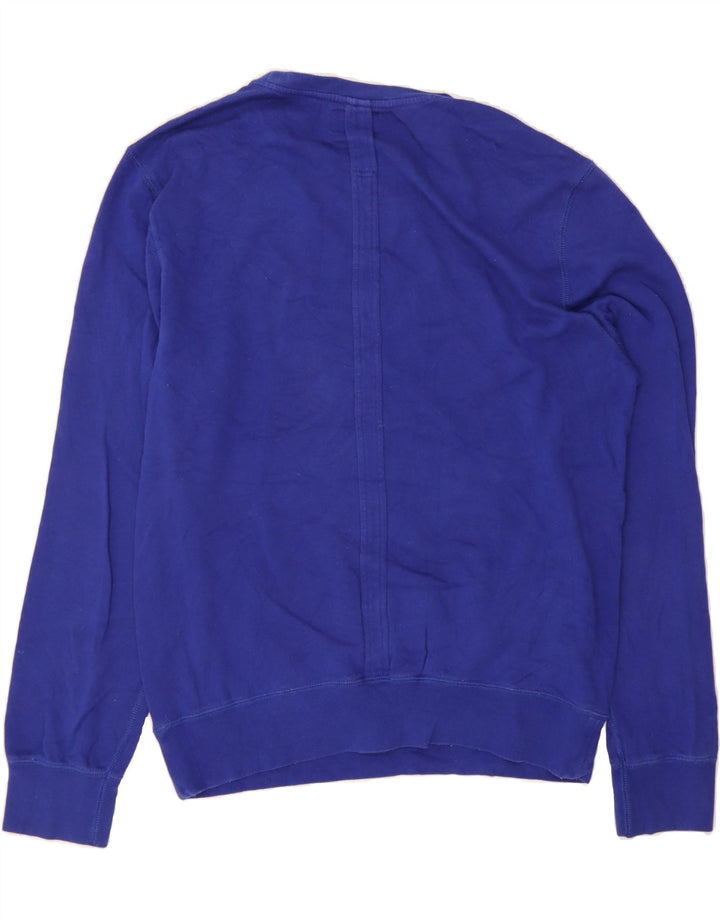 CONVERSE Mens Sweatshirt Jumper Medium Blue Cotton Vintage Converse and Second-Hand Converse from Messina Hembry 