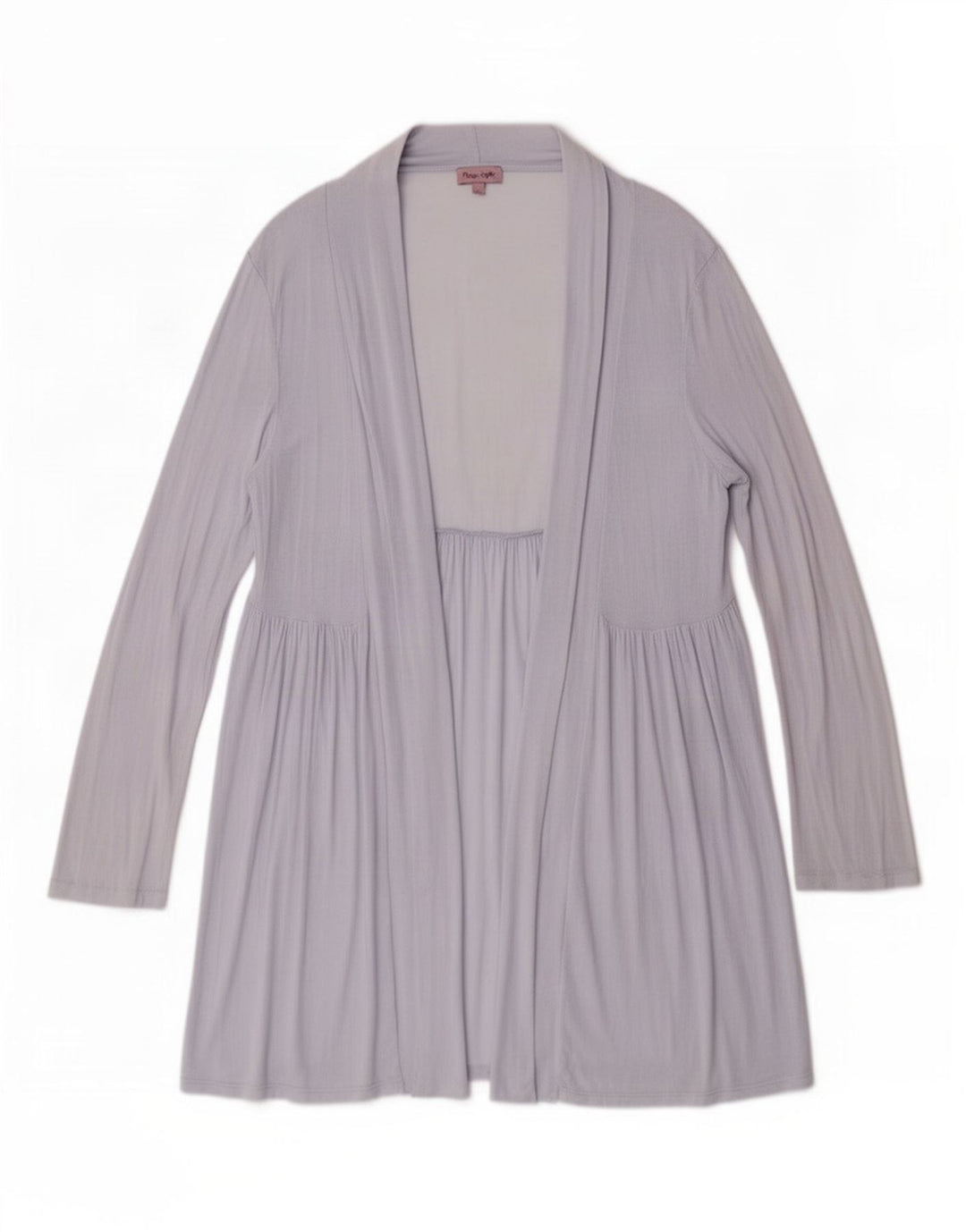 Phase Eight Womens Longline Cardigan Top UK 12 Medium Blue Viscose