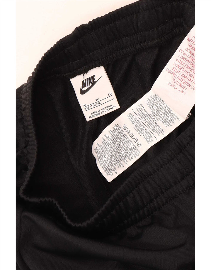Nike drenge træningsdragt bukser 13-14 år XL sort polyester