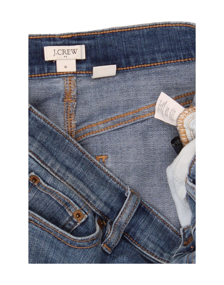 J. CREW Womens Denim Skirt US 6 Medium W30 Blue Cotton Vintage J. Crew and Second-Hand J. Crew from Messina Hembry 