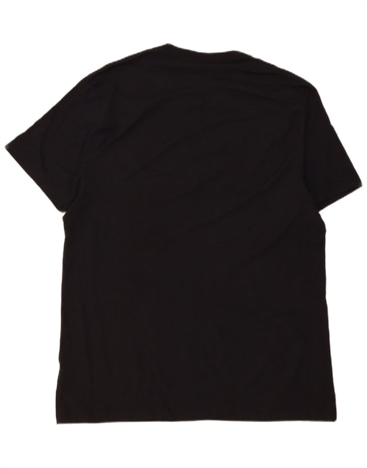 Dkny Herre Grafisk T-Shirt Top XL Sort Bomuld